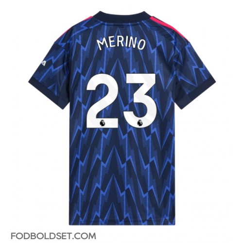 Arsenal Mikel Merino #23 Udebanetrøje Dame 2025-26 Kortærmet